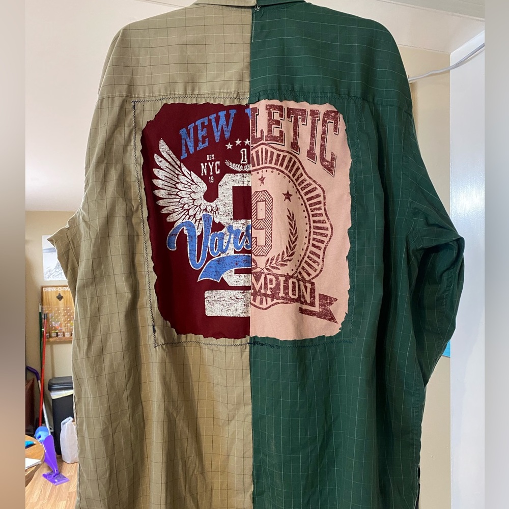 Custom Split Button Up
